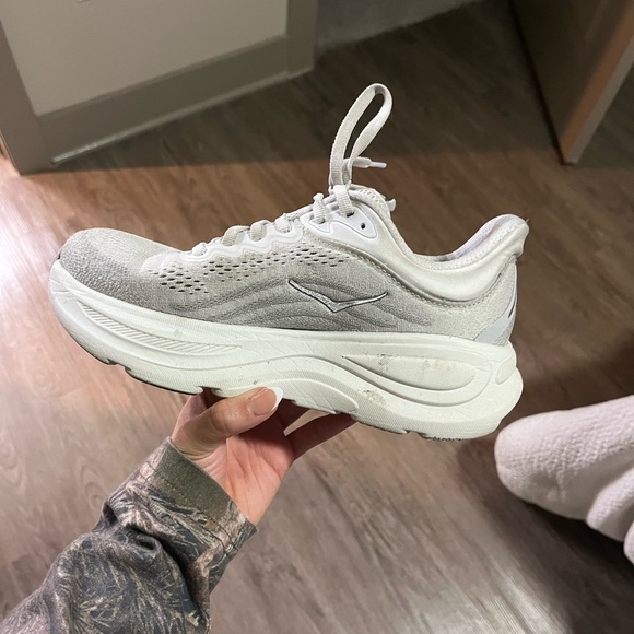 Hoka Women's Light Gray Athletic Shoes - Picture 5 of 5